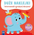 Duże naklejki i kolorowanki z grubymi obrysami - tantis.pl