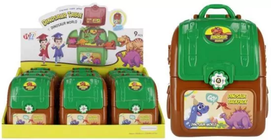 Dinozaur z akcesoriami w plecaku p9 Mega Creative 510461 cena za 1 szt