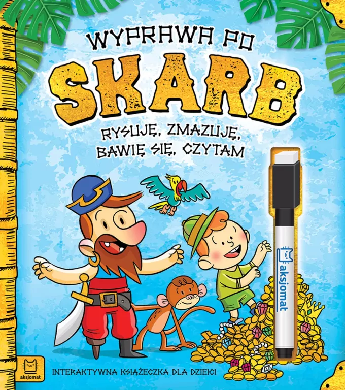 Wyprawa po skarb. Rysuję, zmazuję, bawię się, czytam - tantis.pl