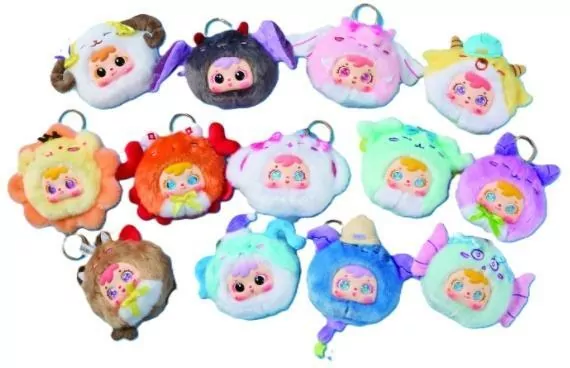 Brelok pluszak Zodiac Animals Blind Box - tantis.pl