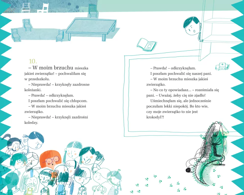 W moim brzuchu mieszka jakieś zwierzątko - tantis.pl