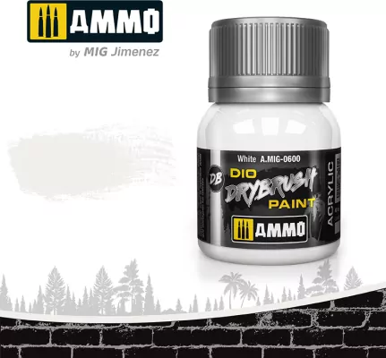 Ammo: DIO Drybrush - White