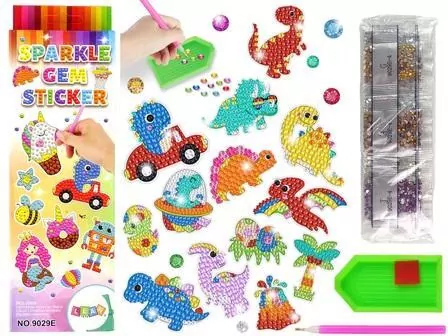 Naklejki haft diamentowy dinozaury - tantis.pl