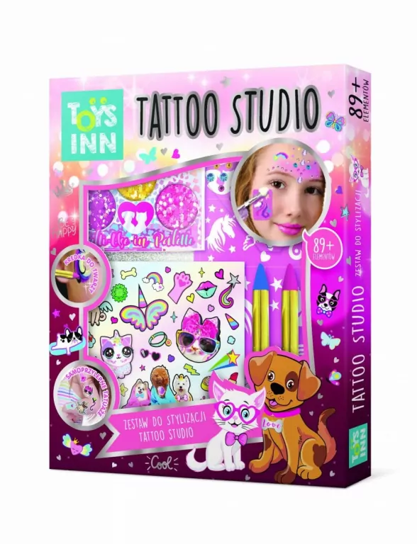 Tatoo Studio. Brokat. ToysInn - tantis.pl