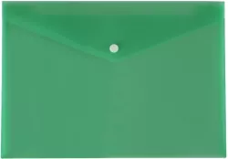 Teczka koperta A4 satyna zielona