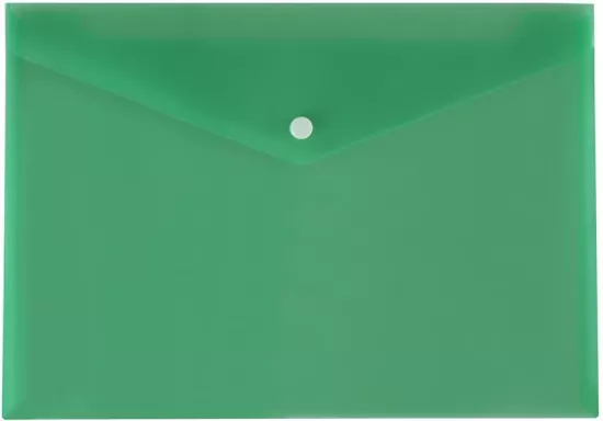 Teczka koperta A4 satyna zielona