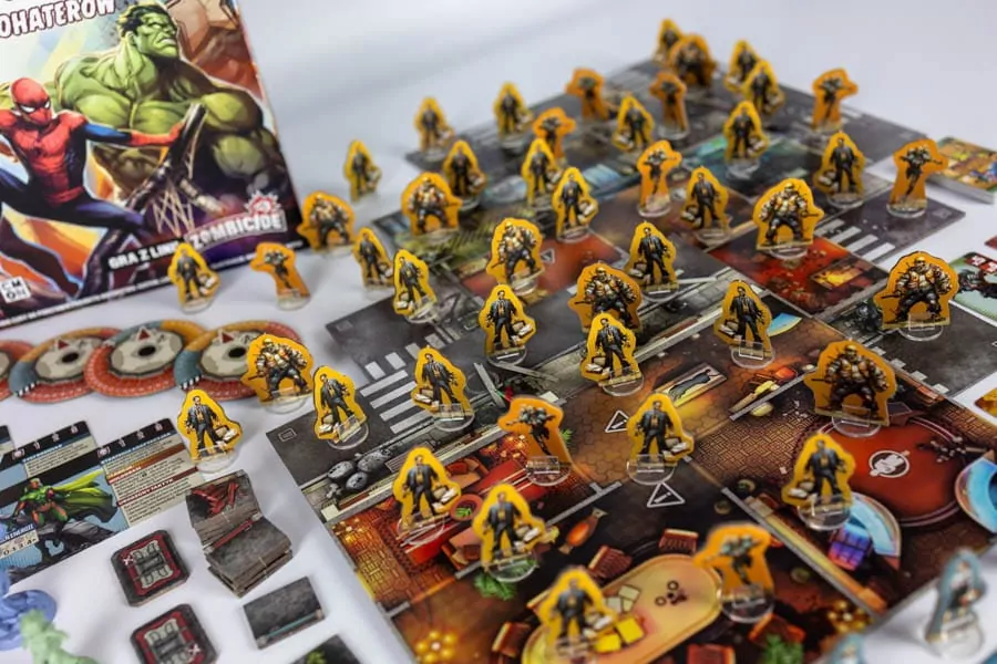 Zombicide: Marvel Zombies Rewolucja Bohaterów CMON - tantis.pl