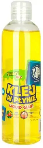 Klej w płynie 250ml. Transparentny żółty - tantis.pl