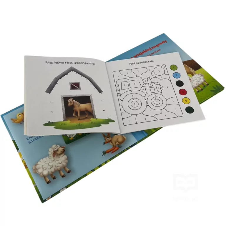 Na wsi. Puzzle magnetyczne - tantis.pl