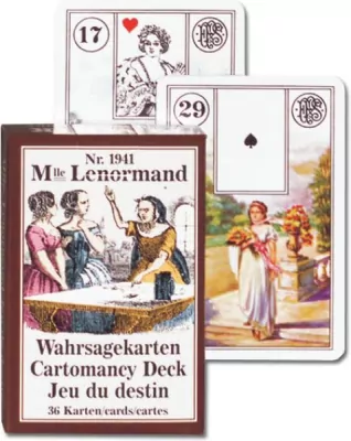 Karty tarot. Mlle Lenormand