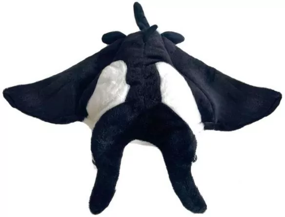 Manta czarno-biała 51cm - tantis.pl