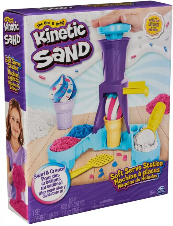 Spin Master. Piasek kinetyczny. Wytwórnia lodów - tantis.pl