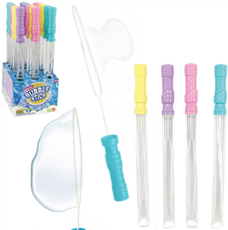Bańki mydlane pałka 230ml MIX - tantis.pl