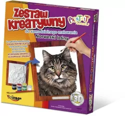 Zestaw Kreatywny do malowania - Norweski leśny