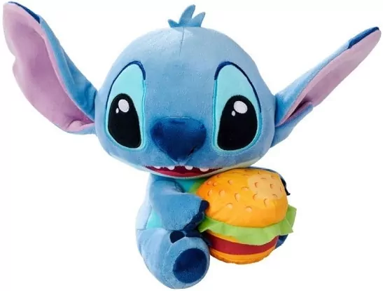 DISNEY Stitch z burgerem 25cm 587-0513 - tantis.pl