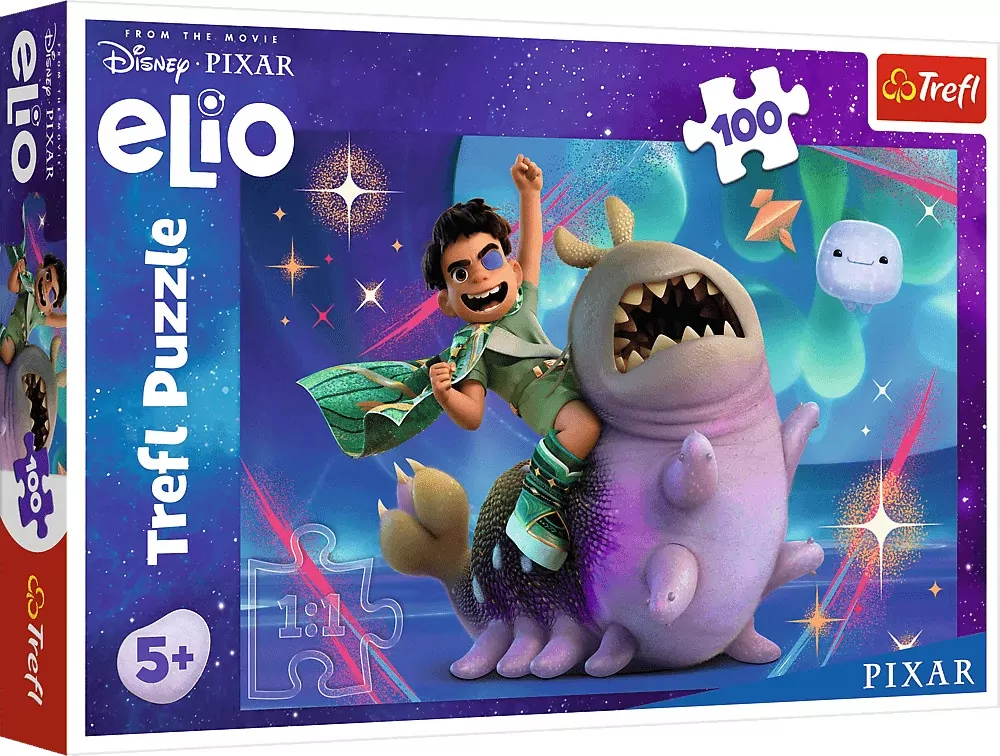 Puzzle 100 Elio i kosmiczna przygoda TREFL - tantis.pl