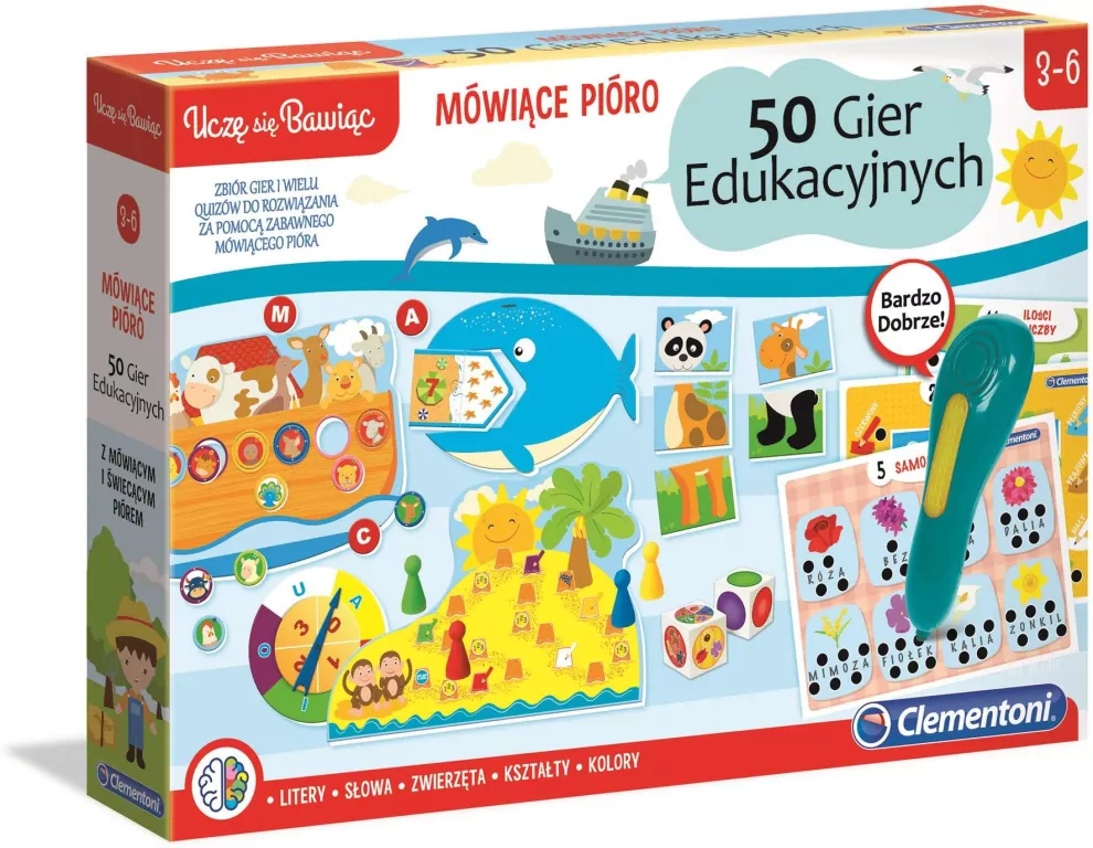 Mówiące Pióro. 50 Gier Edukacyjnych - tantis.pl