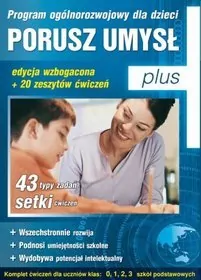 Porusz umysł plus. Program ogólnorozwojowy dla dzieci. CD - tantis.pl
