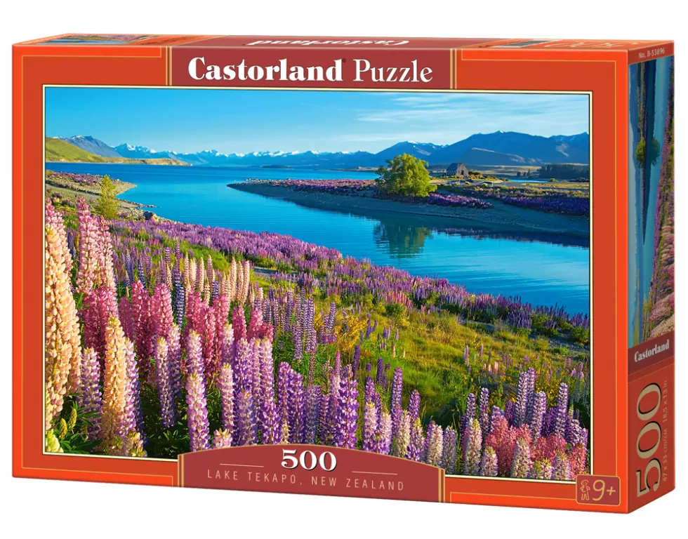 Puzzle 500. Jezioro Tekapo Nowa Zelandia. 53896 - tantis.pl