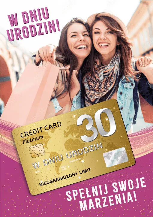 Karnet Urodziny 30 - tantis.pl