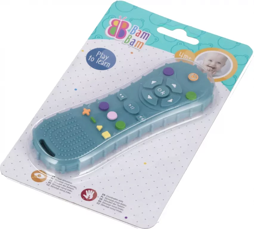 BAM BAM Gryzak dla dzieci Pilot TV 541616 - tantis.pl