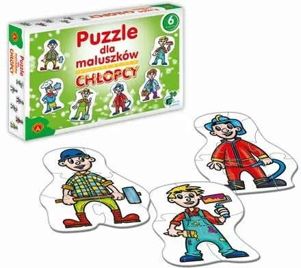 Alexander. Puzzle dla maluszków, chłopcy