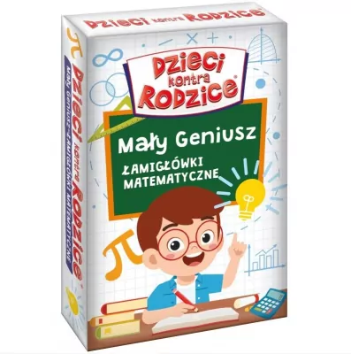 Mały geniusz. Łamigłówki matematyczne. Dzieci kontra Rodzice