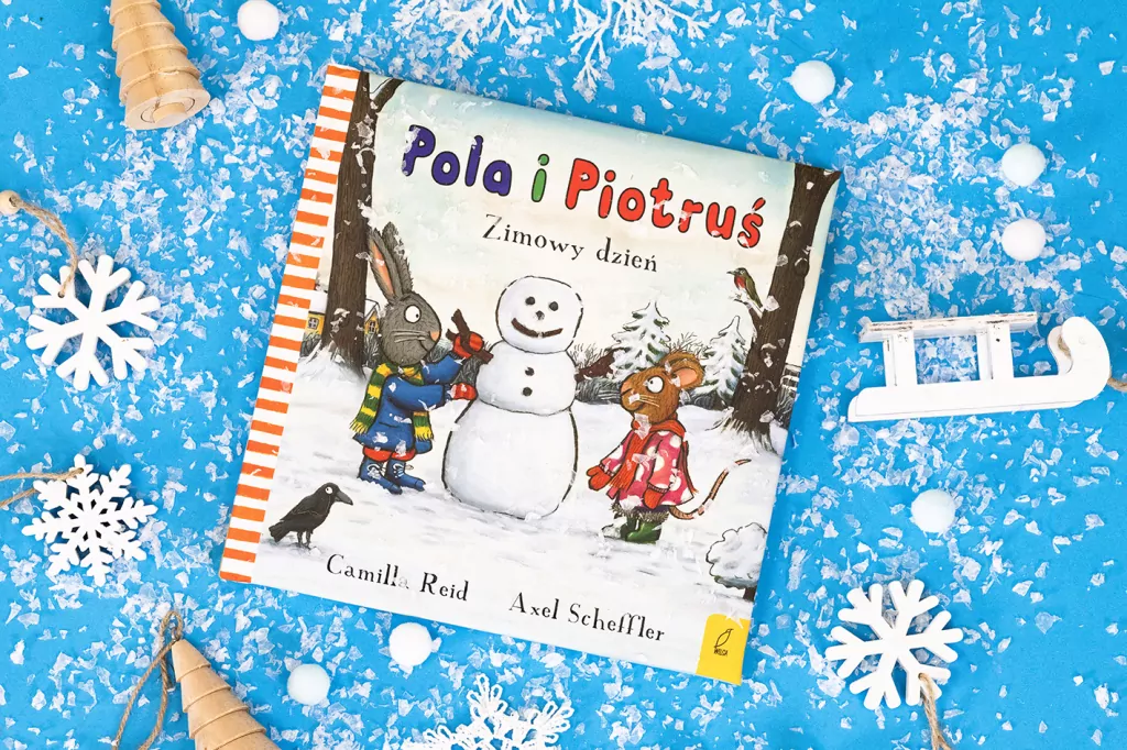 Zimowy dzień. Pola i Piotruś - tantis.pl