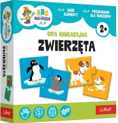 Zwierzęta ABC Maluch Rodzina Treflików TREFL