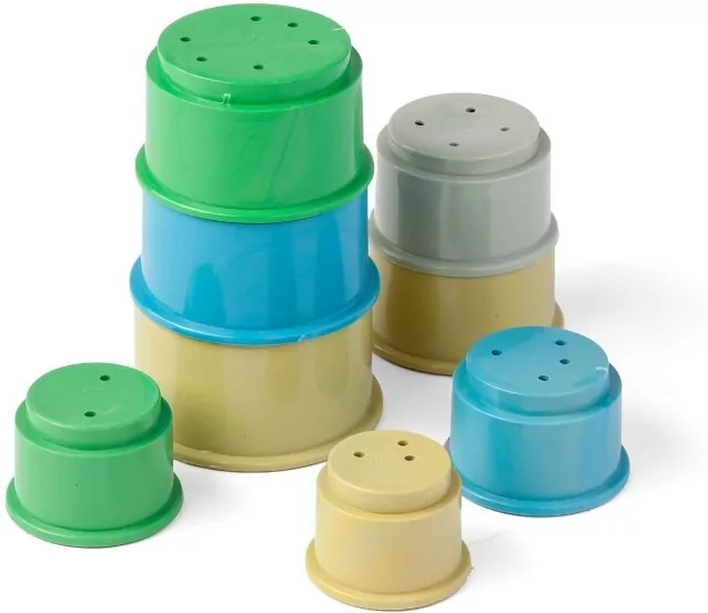 Kubeczki piramidka edukacyjna 8el - tantis.pl