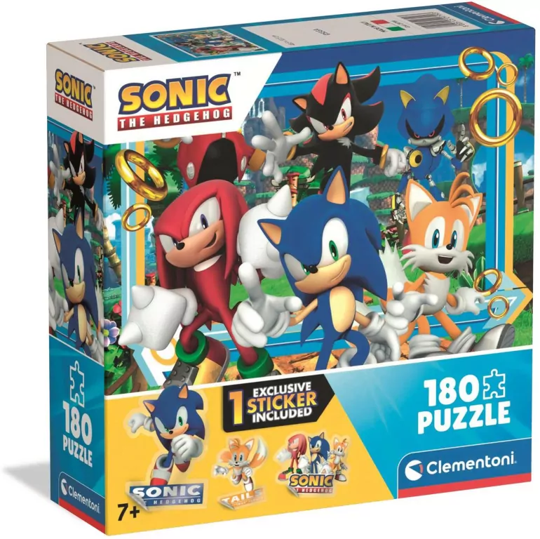 Puzzle 180 Super Color SONIC - tantis.pl
