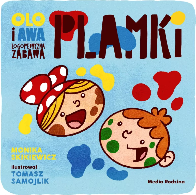 Plamki. Olo i Awa. Logopedyczna zabawa - tantis.pl