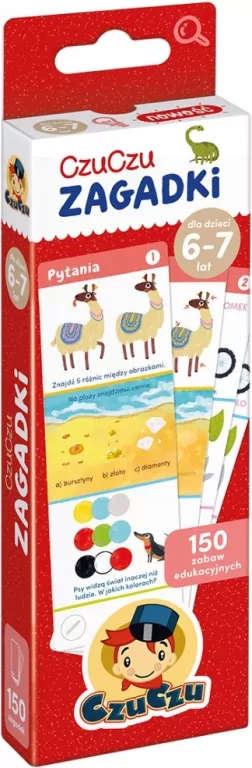 CzuCzu. Zagadki 6-7 lat - tantis.pl
