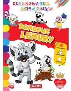 Bombowe lemury. Kolorowanka aktywizująca - tantis.pl