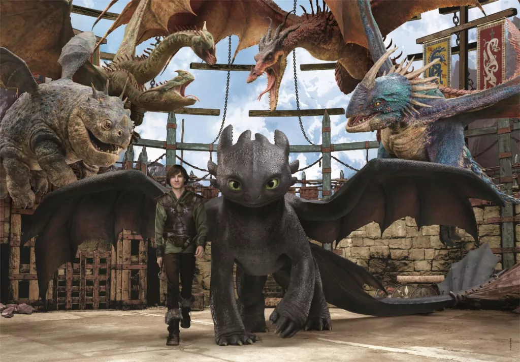 Puzzle Super 104 How to Train Your Dragon - tantis.pl