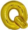 Balon foliowy litera Q złota 72x86cm - tantis.pl