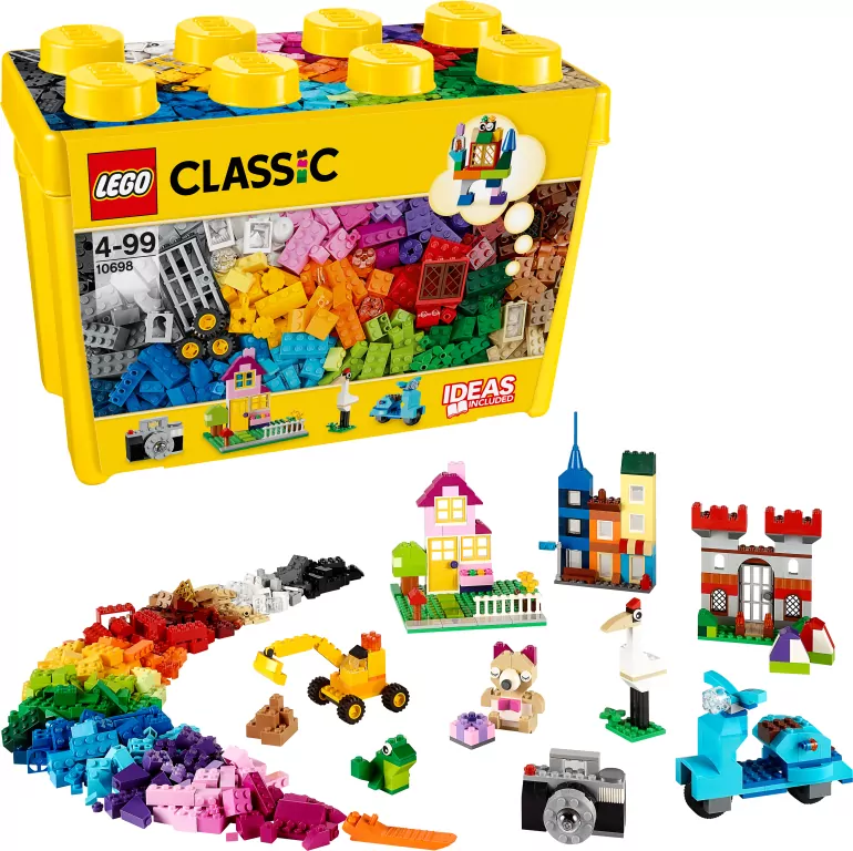 LEGO® Classic. Kreatywne klocki LEGO®, duże pudełko. 10698 - tantis.pl