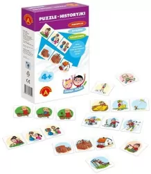 Puzzle Historyjki. Zabawa i nauka
