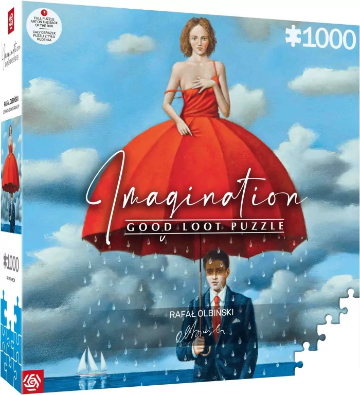 Puzzle 1000. Rafał Olbiński. Obrona przed banałem - tantis.pl