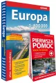 Europa Atlas Samochodowy+pierwsza pomoc 1:800 000 - tantis.pl