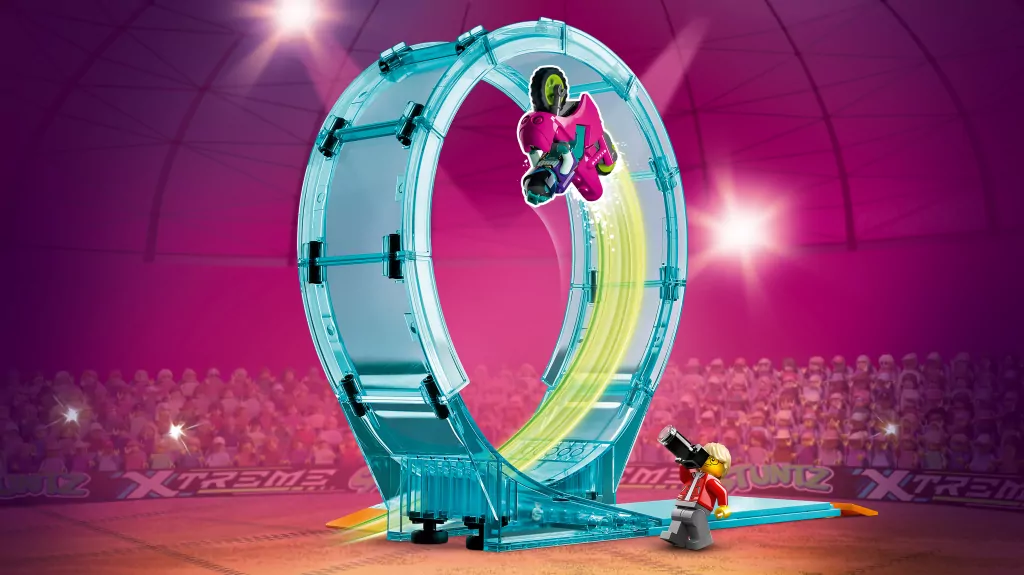 LEGO® City Stunt. Ekstremalne wyzwanie kaskaderskie. 60361 - tantis.pl