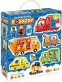 CzuCzu. Pojazdy. Pierwsze puzzle. 2+ - tantis.pl
