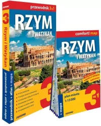 Comfort! map Rzym i Watykan 3w1