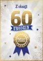 Karnet Urodziny 60 - tantis.pl