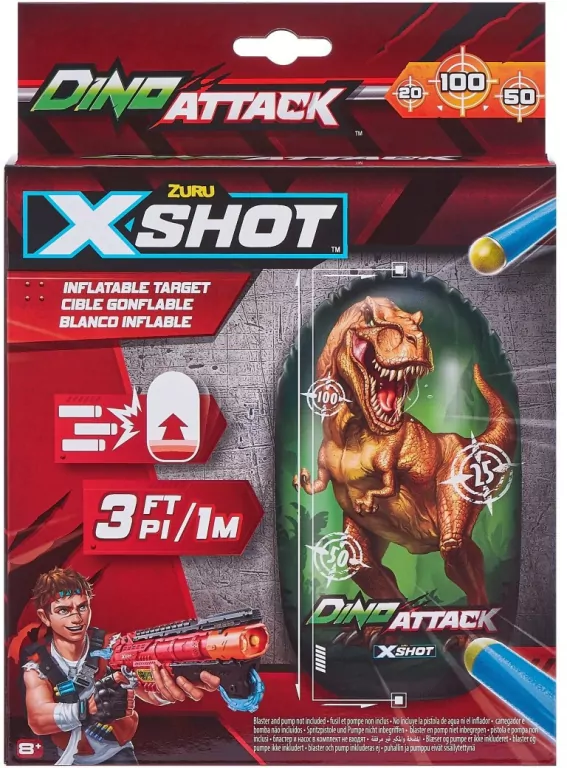 Nadmuchiwany cel Dinozaur Dino Attack - tantis.pl