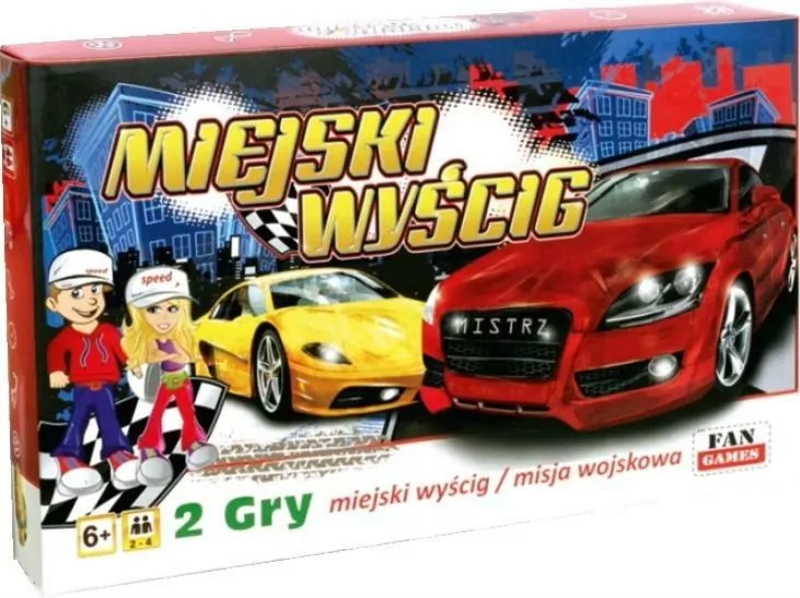 FAN. Gry. Miejski wyścig / Misja wojskowa - tantis.pl