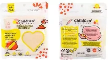 Ciastolina naturalna biała w saszetce 125g