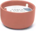 Świeca sojowa ceramiczna Amber + Smoke 99g - tantis.pl