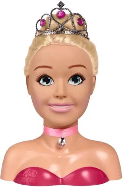 Duża głowa księżniczki do stylizacji 26cm - tantis.pl