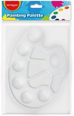 Paletka malarska biała